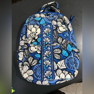Vera Bradley blue backpack